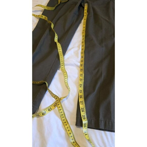 Croft & Barrow Pants Men 38x30 Brown Flat Front Professional Office Mistag As 44 - Picture 8 of 14